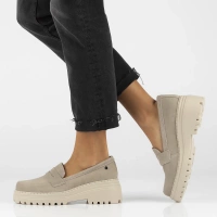 Leather shoes Filippo DP6124/24 BE beige