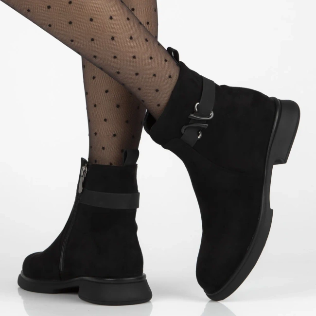 Botki Filippo DBT7351/25 BK czarne