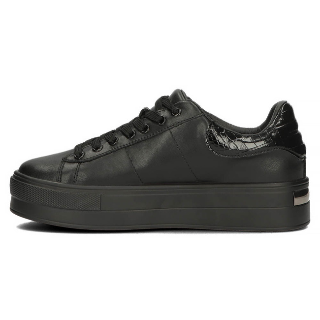 Leather shoes Filippo DP4707/23 BK black