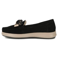 Leather loafers Filippo DP6457/24 BK black