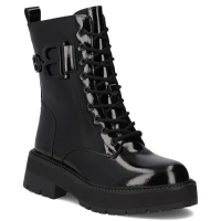 Leather boots Filippo DBT6305/25 BK black