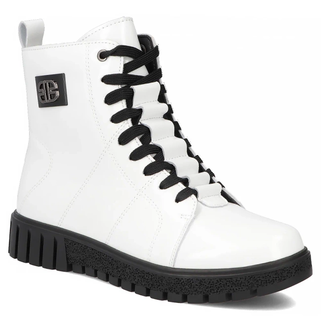 Leather ankle boots Filippo DBT7273/25 WH white