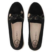 Leather loafers Filippo DP6457/24 BK black