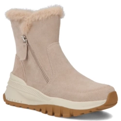 Leather ankle boots Filippo DBT7157/25 BE beige