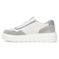 Leather sneakers Filippo DP6862/25 WH white
