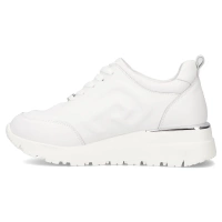 Skórzane sneakersy Filippo DP6849/25 WH białe