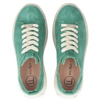 Leather sneakers Filippo DP6795/26 GE green