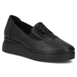 Leather shoes Filippo DP7396/25 BK black