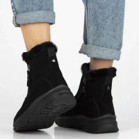 Leather ankle boots Filippo DBT7291/25 GR grey