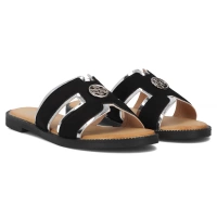 Klapki Filippo DK6921/25 BK czarne