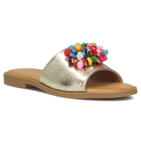 Klapki Filippo DK6233/25 GO złote