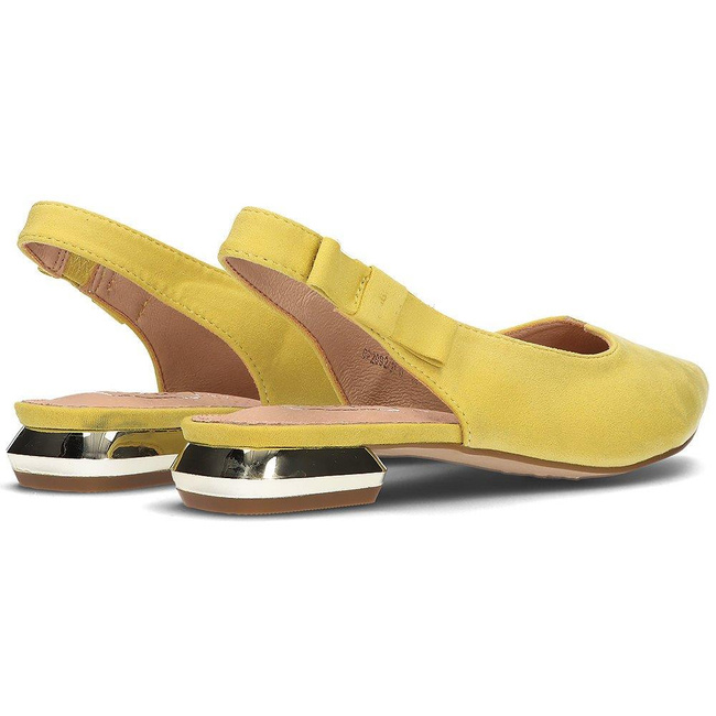 Heeled shoes FILIPPO DP2092/21 YL yellow