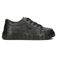 Leather sneakers Filippo DP4670/25 BK black