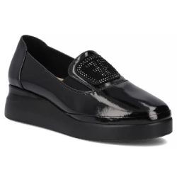 Leather shoes Filippo DP7396/25 BK L black