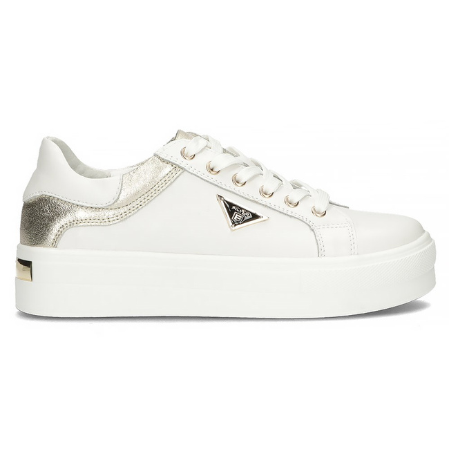 Leather shoes Filippo DP4483/23 WH white