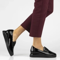 Leather shoes Filippo DP7396/25 BK L black