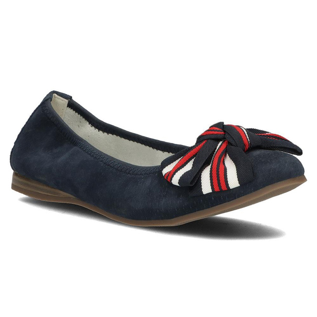 Leather ballerinas Filippo  DP3634/22 NV navy
