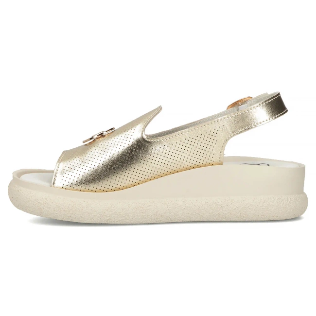 Leather sandals Filippo DS6716/25 GO gold