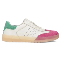 Skórzane sneakersy Filippo DP6745/25 FH GE biało różowe