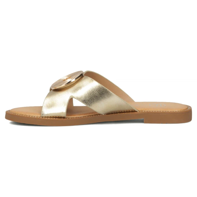 Klapki Filippo DK6923/25 GO złote