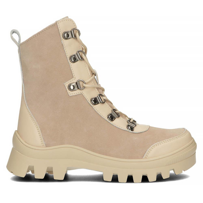 Leather Filippo ankle boots DBT3948/22 BE beige