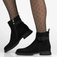 Botki Filippo DBT7351/25 BK czarne