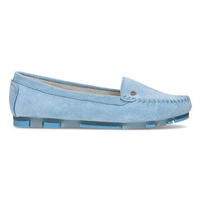 Leather loafers Filippo DP2037/21 BL blue
