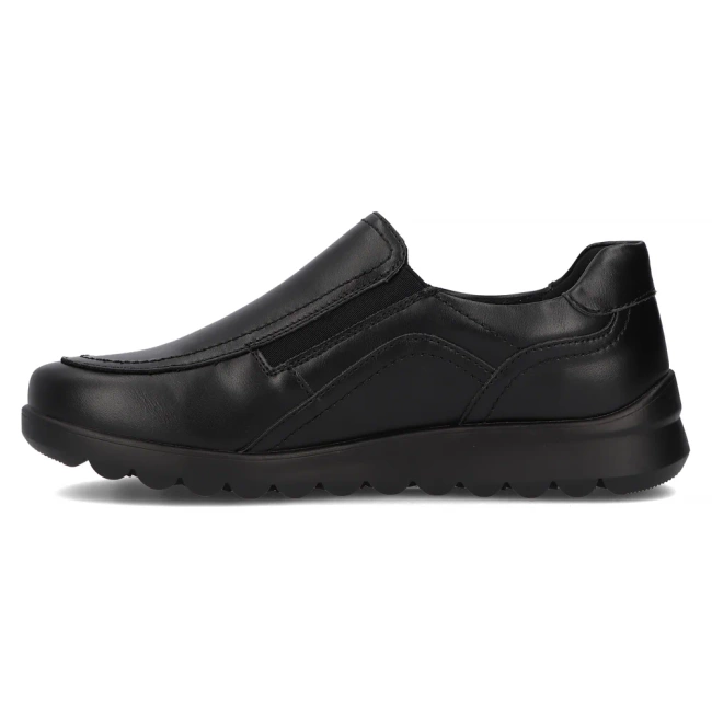 Leather shoes Filippo DP6631/24 BK black