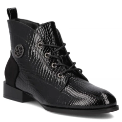 Botki Filippo DBT4824/25 BK czarne