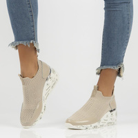 Leather shoes Filippo DP3551/22 BE beige