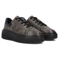 Leather sneakers Filippo DP6766/25 GR grey
