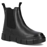 Leather ankle boots Filippo DBT7264/25 BK black