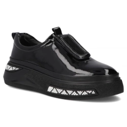 Leather shoes Filippo DP7286/25 BK L black