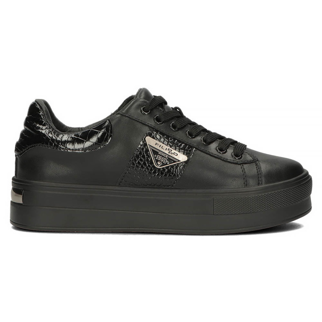 Leather shoes Filippo DP4707/23 BK black