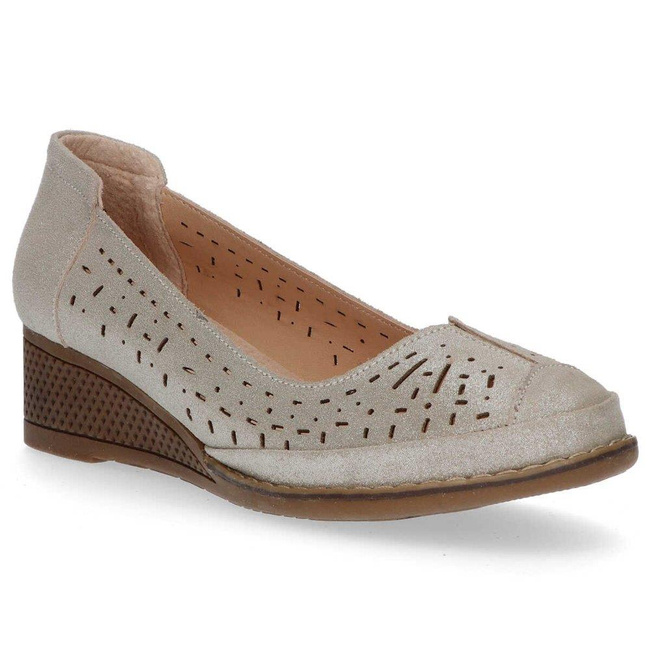 Półbuty Filippo DP1317/20 BE Beige