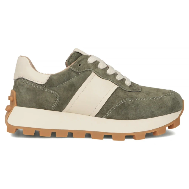 Leather sneakers Filippo DP6498/25 BE beige