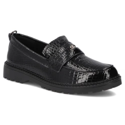 Leather shoes Filippo DP7409/25 BK CR black