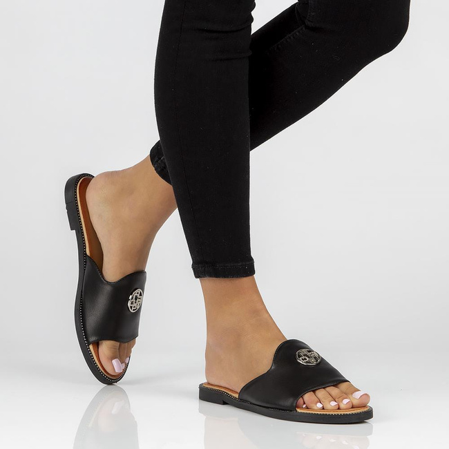 Slippers Filippo DK3668/22 BK black