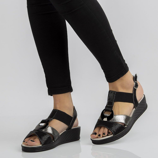 Sandały Filippo DS1417/20 BK Black