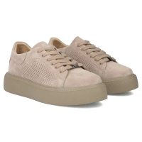 Leather sneakers Filippo DP7502/26 TP Beige