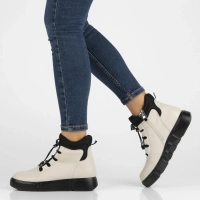 Leather ankle boots Filippo DBT6532/25 BE beige