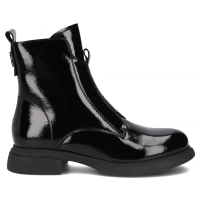 Skórzane botki Filippo DBT6540/25 BK czarne