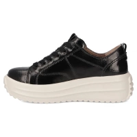 Skórzane sneakersy Filippo  DP6795/25 BK czarne