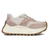 Leather sneakers Filippo DP6785/25 BE beige