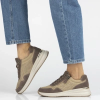 Leather sneakers Filippo DP7101/25 BE beige