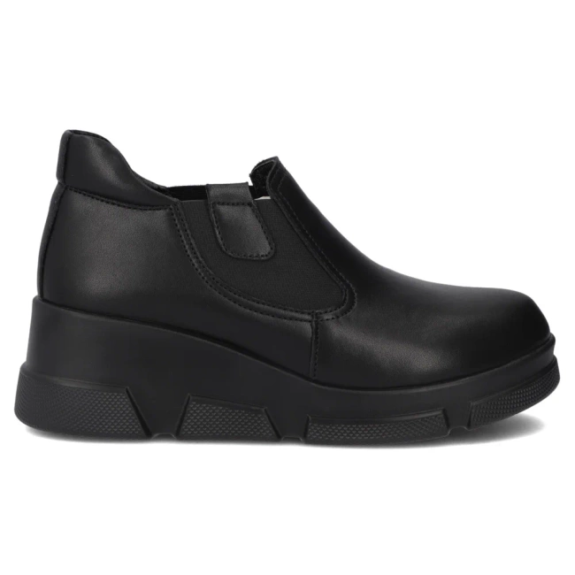 Leather ankle boots Filippo DBT7164/25 BK black