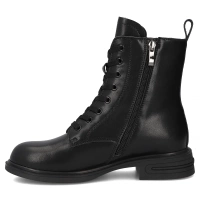 Leather ankle boots Filippo DBT6303/25 BK black