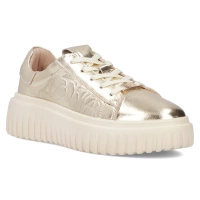 Leather sneakers Filippo DP7001/25 GO gold