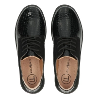 Leather shoes Filippo DP4725/23 BK black