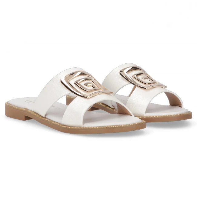 Slippers Filippo DK3703/25 WH white